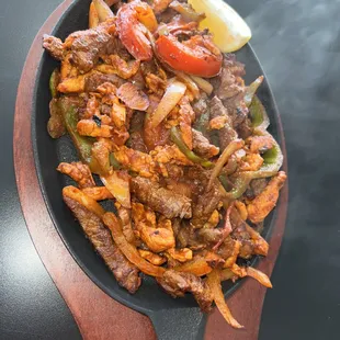 a plate of food