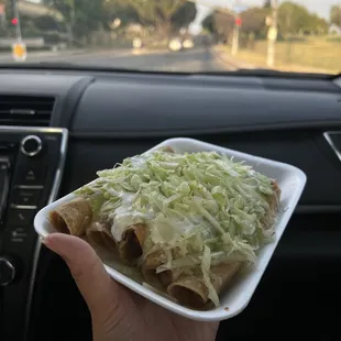5 Rolled Tacos