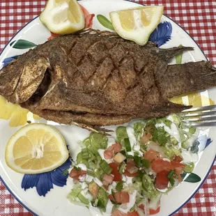 Mojarra frita