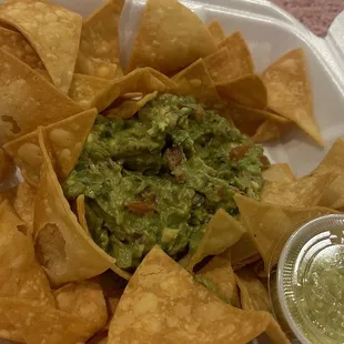 7. Guacamole con Chips