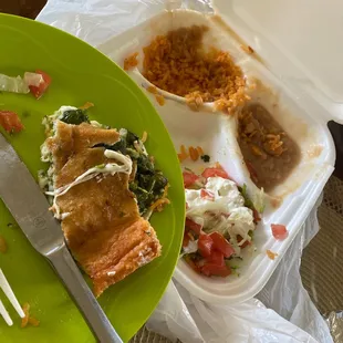 Chille relleno, pretty good