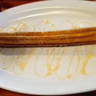 Cream churro