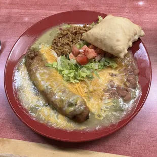Chili Relleno plate