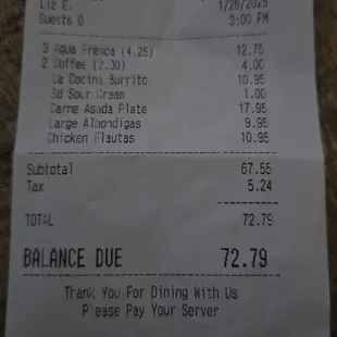 The food is not worth the money!!