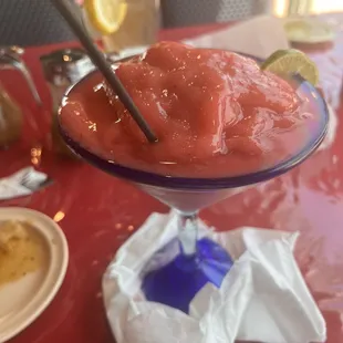 Strawberry Margarita.