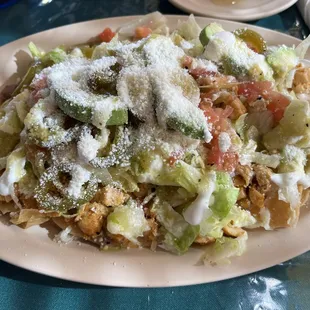 Big ol nachos supreme.