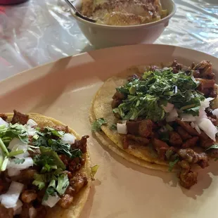 Tacos al pastor, Esquites