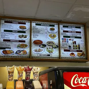 lots of things on their menu