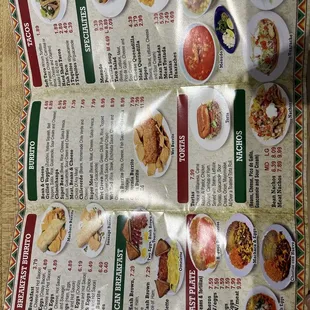 Menu 2023