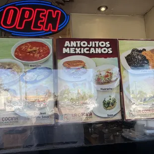 Menu Specials 2023