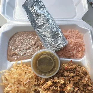 Chorizo &amp; Egg Plate