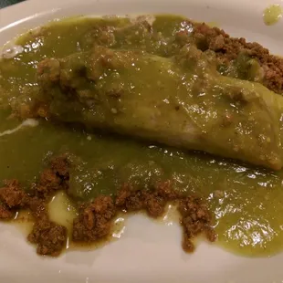 Tamale w/ Salsa Verde