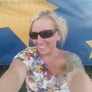  woman taking a selfie