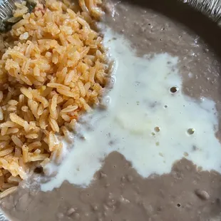 Rice and beans