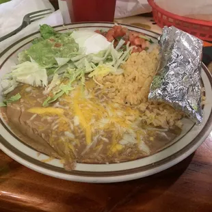 Accompaniments to beef fajitas