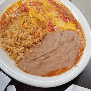 Cheese enchiladas