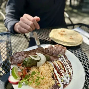 Carne Asada Plato