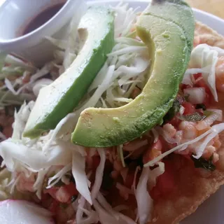 Tostadas de Camaron