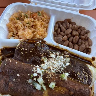 Enchiladas de Mole