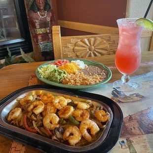 Shrimp Fajitas!
