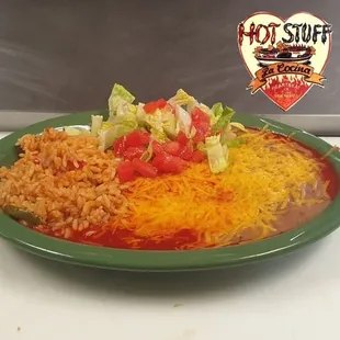 Enchiladas Plate