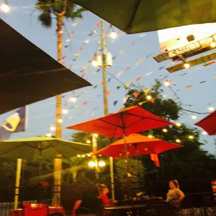 Great Patio with Lights