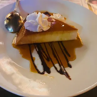 a piece of dessert on a plate