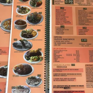 Breakfast and appetizers