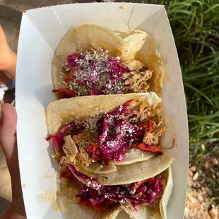 Chicken tacos