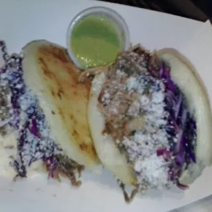 Lechon Arepas