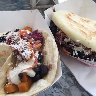 Veggie Arepas