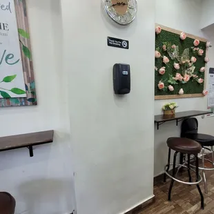 interior, sushi and sashimi