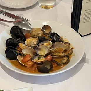oysters and mussels, food