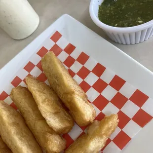 Yucas fritas