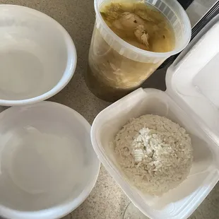 Ajiaco con pollo to go