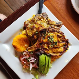 Fried Chops, Ecuadorian dish