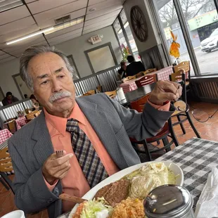 Enchiladas montadas were perfect.