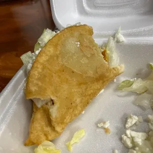 Empanada de pollo sooooo good