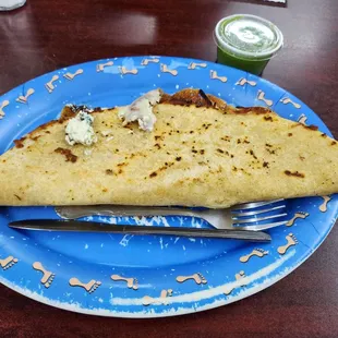 Requesón quesadilla (Mexican ricotta)