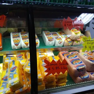 Lots of Fun lunch meats.