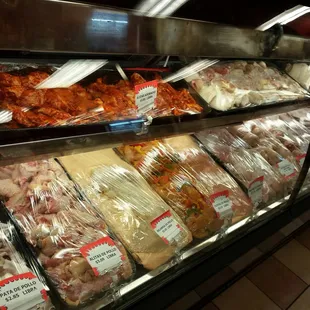 Chicken feet, breaded, quartered, fajita style, etc.