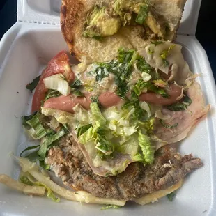 This is supposed to be a Cuban sandwich