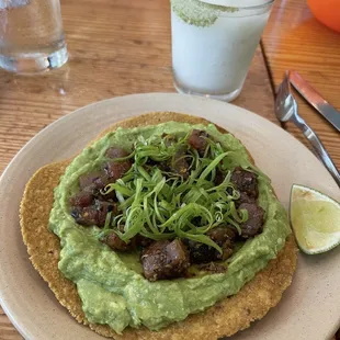 Tuna Tostada