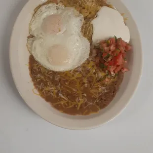 a plate of food
