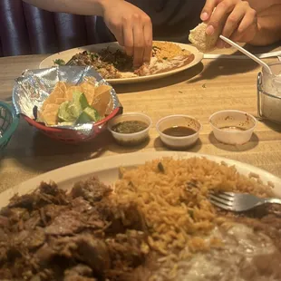 Barbacoa plate