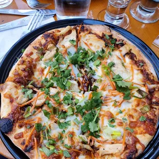 Thai Chicken Pizza