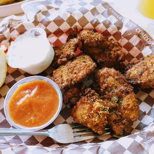 Fried Oyster Burger