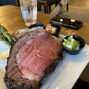 Oven Roasted Prime Rib. Super flavorful!