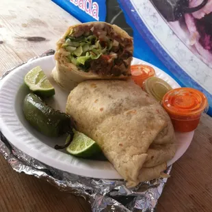Yummy Carne Asada Burrito