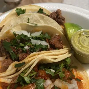 Lengua and chicharron